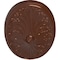 Ekena Millwork Madrid Ceiling Medallion, Hand-Painted Copper Penny, 24 3/4"W x 12 1/2"H x 1 3/4"P CM24X12MACPS - alternate 3